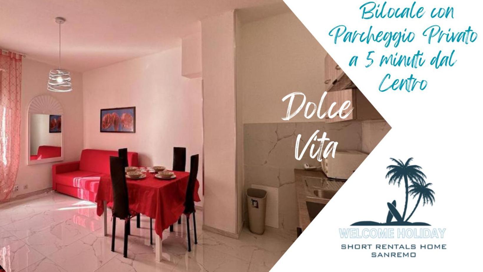 Wh - Dolce Vita - Bilocale - 5 Minuti Dal Centro - Parcheggio Gratuito - Wifi Сан Ремо Екстериор снимка